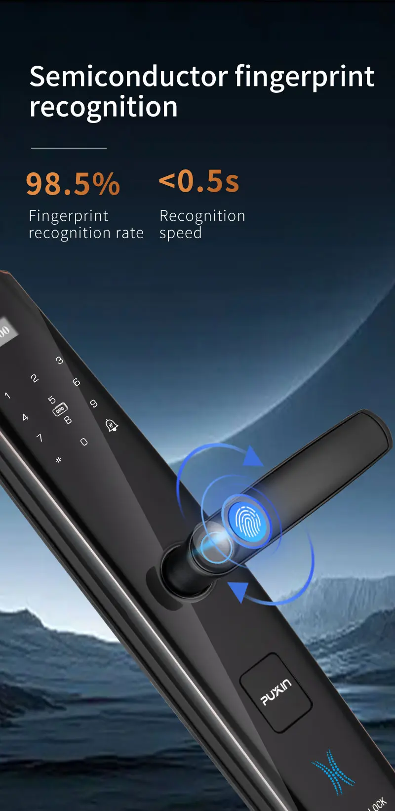 Semi Automatic Intelligent Lock